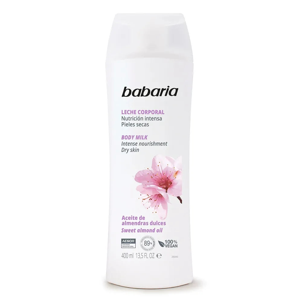 CREMA BABARIA CORPORAL X 400 ml ALMENDRAS