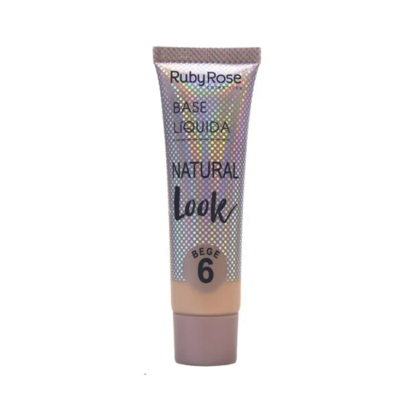BASE LIQUIDA BEIGE 6 RUBY ROSE NATURAL LOOK HB-8059