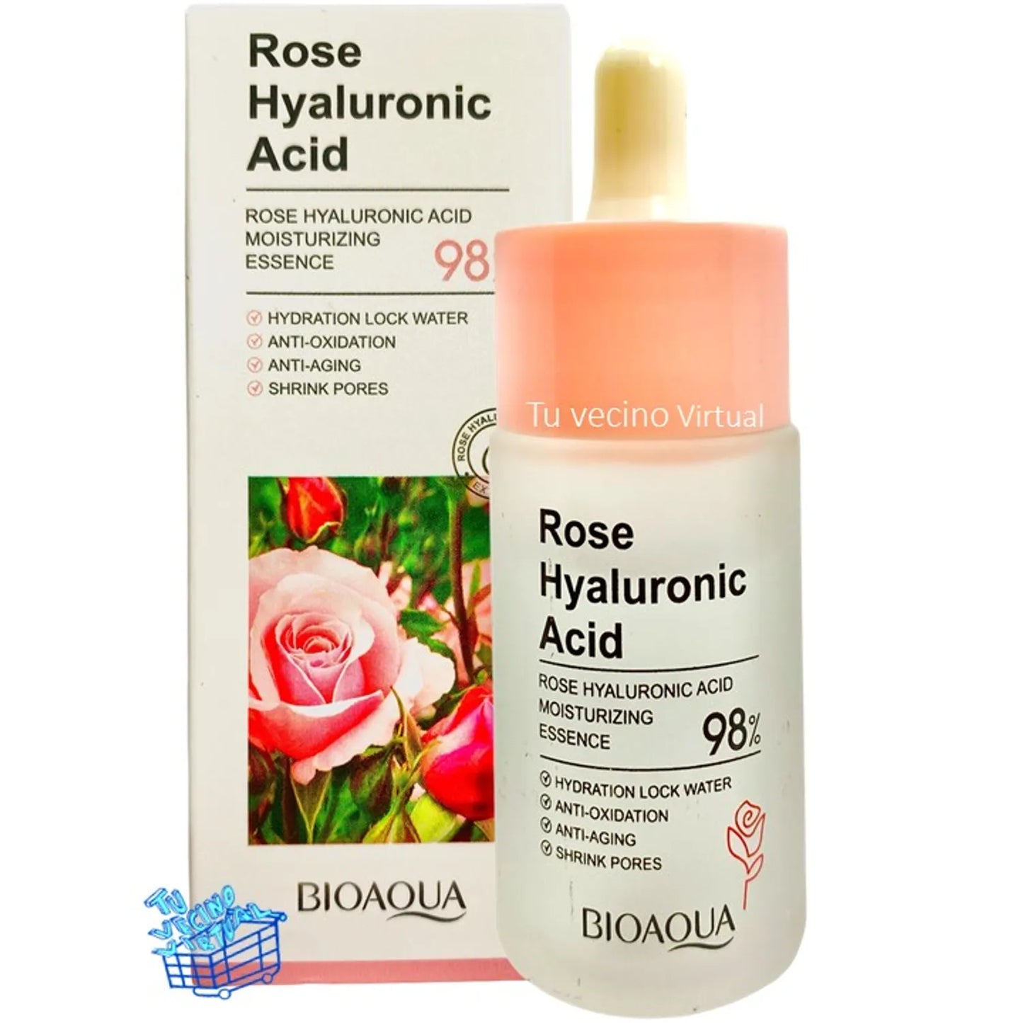SERUM FACIAL DE ROSAS BIOAQUA X 30 ml BQY02297