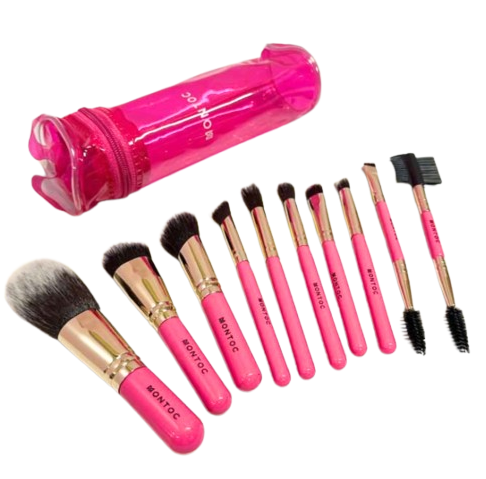 KIT BROCHAS VIAJERO MONTOC FUCSSIA ONE LP665