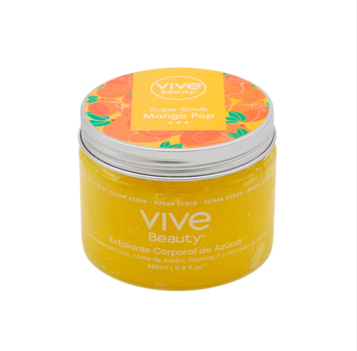 EXFOLIANTE VIVE BEAUTY CORPORAL DE AZUCAR X 350 ml - MANGO POP