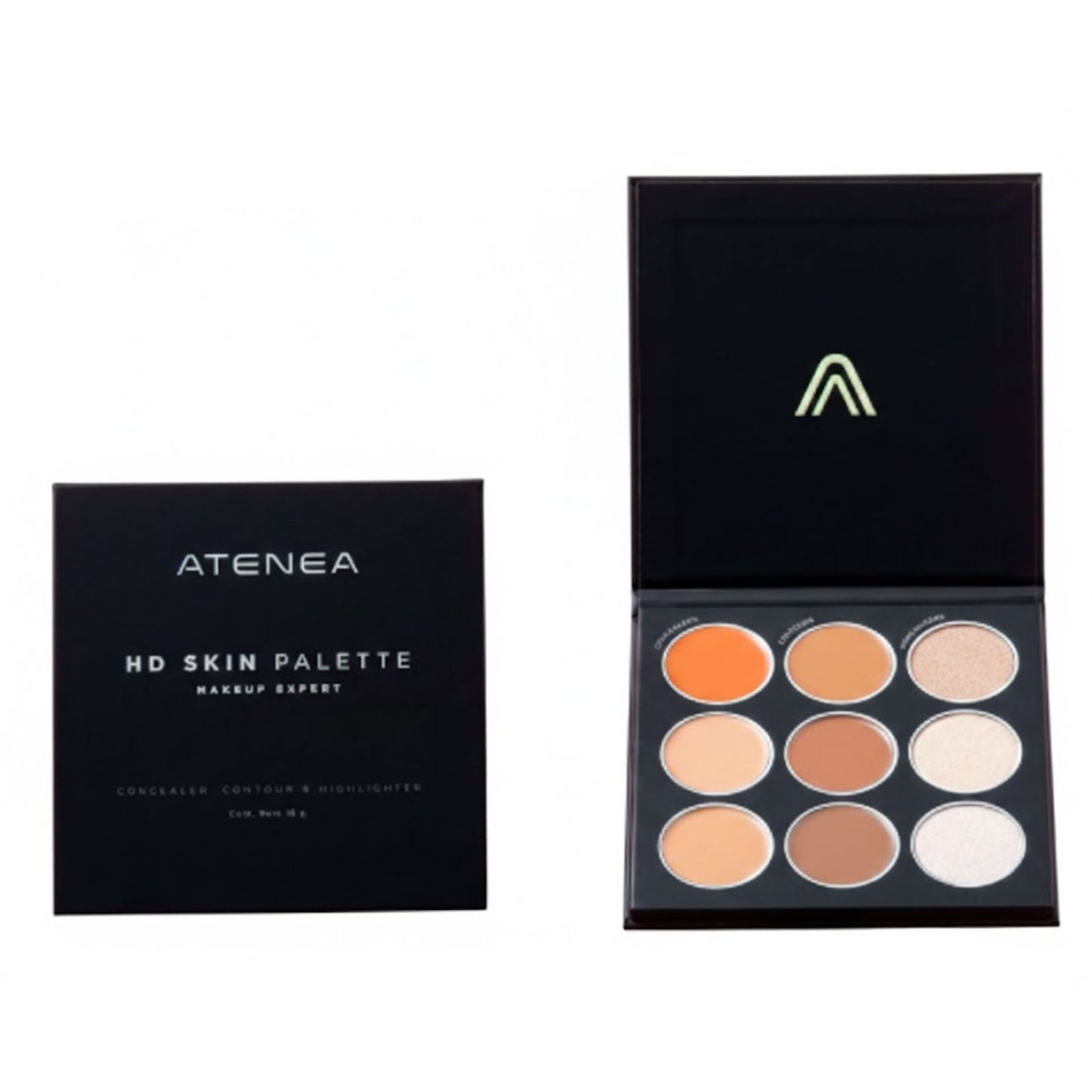 PALETA SKIN ATENEA CORRECTOR CONTORNO E ILUMINADOR - HDSKINP