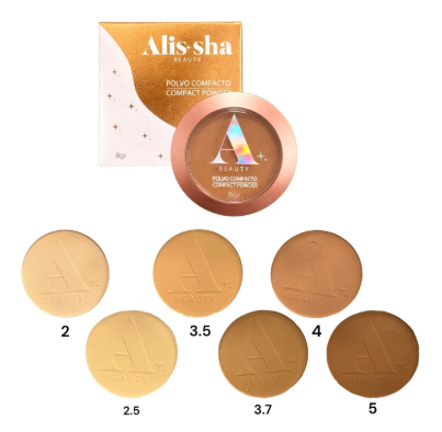 POLVO COMPACTO ALISSHA - TONO 03.7 ALISS02
