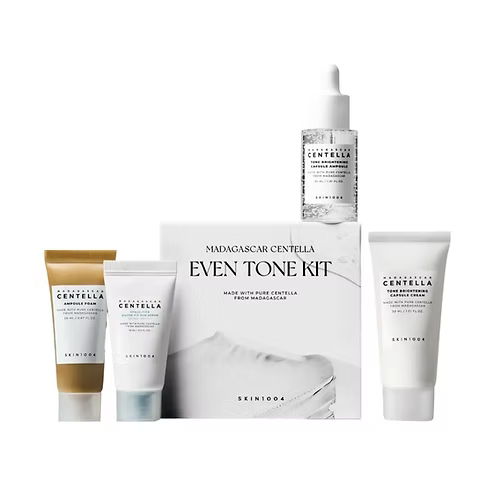 KIT VIAJERO EXTRACTO DE PERLA CENTELLA X 4 PCS SKIN1004-83
