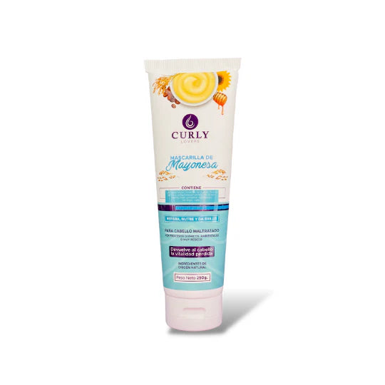 MASCARILLA CURLY* DE MAYONESA X 250 ml