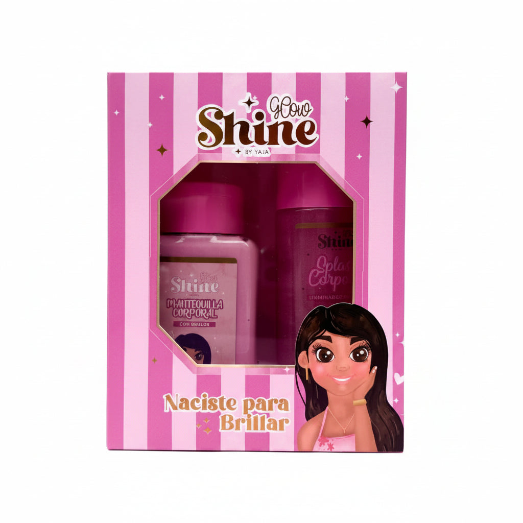 KIT GLOW SHINE X 2 PCS