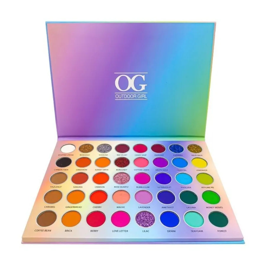 PALETA DE SOMBRAS X 40 OG* DE7213