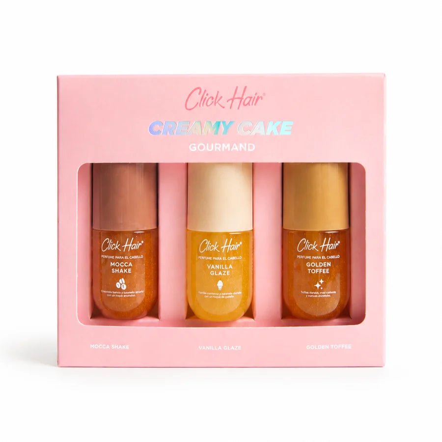 KIT PERFUME CLICK HAIR X 3 CREAMY CAKE