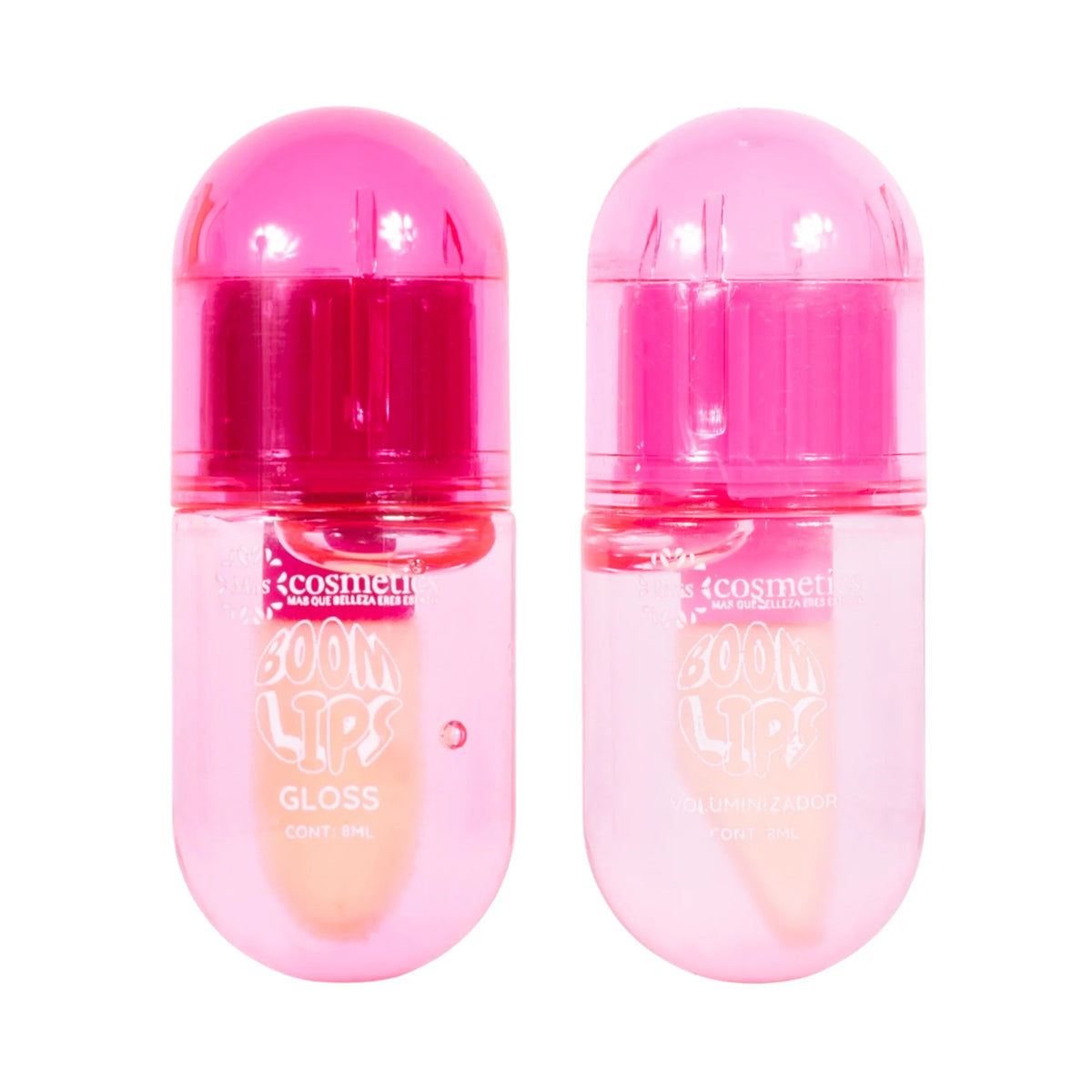 LIP GLOSS + VOLUMINIZADOR BOOM LIPS MIIS COSMETICS - BLGV01