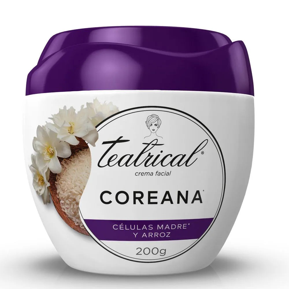 CREMA FACIAL TEATRICAL X 200 ml COREANA