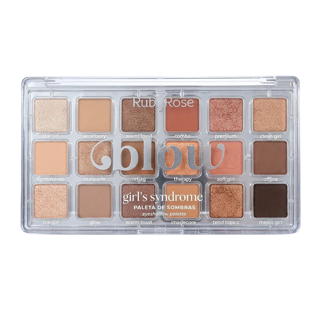 PALETA DE SOMBRAS RUBY ROSE BLOW SYNDROME X18 E220-0006