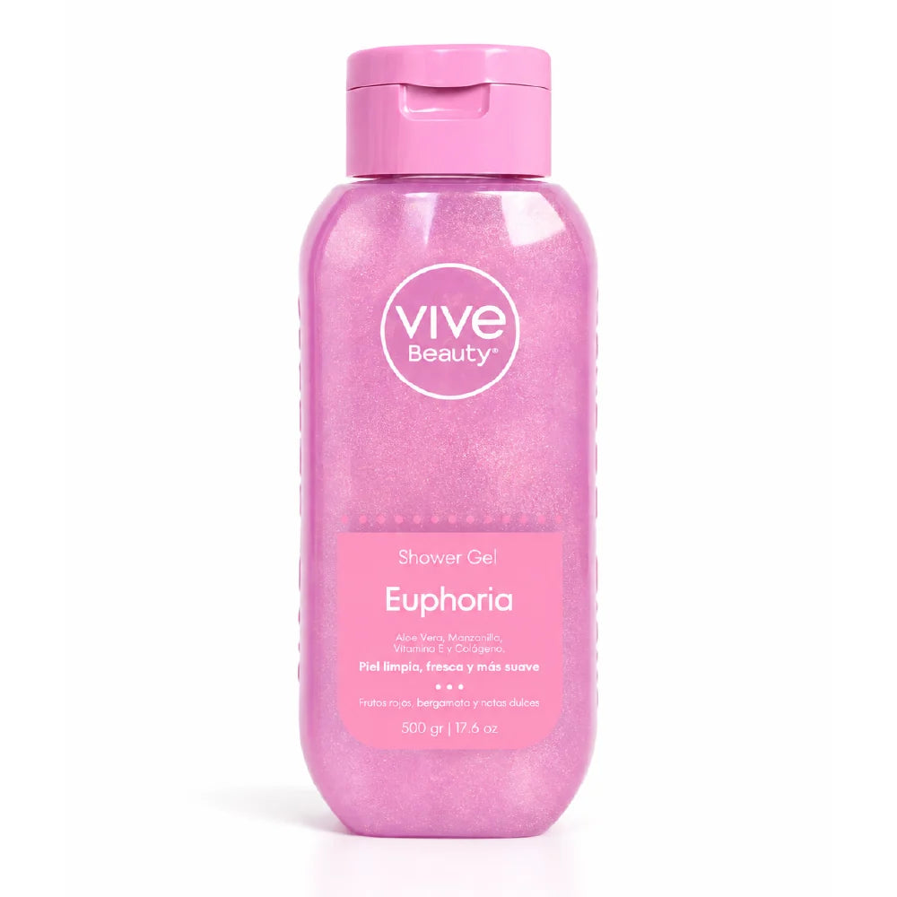 GEL DE DUCHA VIVE BEAUTY EUPHORIA X 500 ml