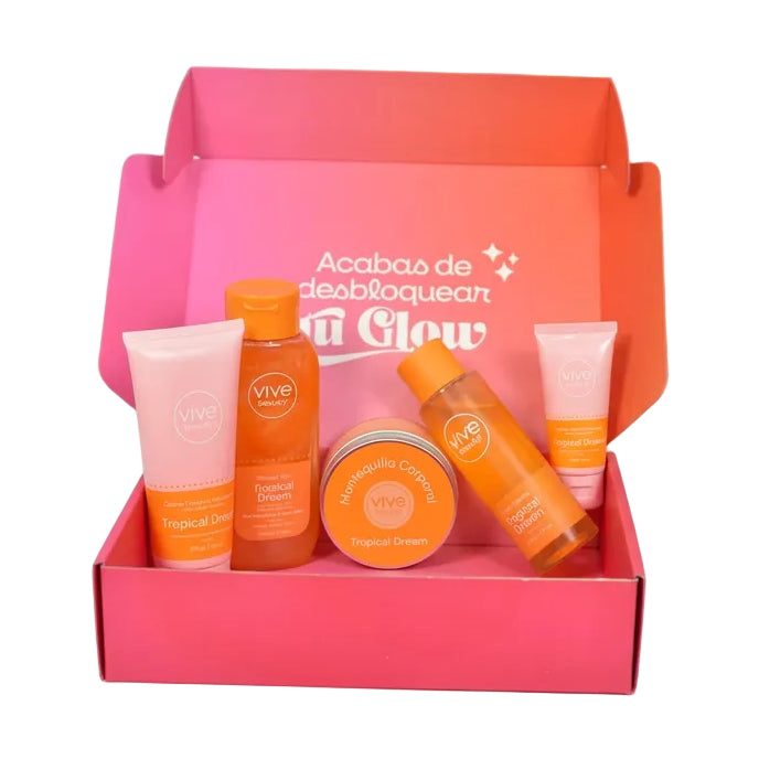 KIT BODYLICIOUS VIVE BEAUTY TROPICAL DREAM X 5 PCS