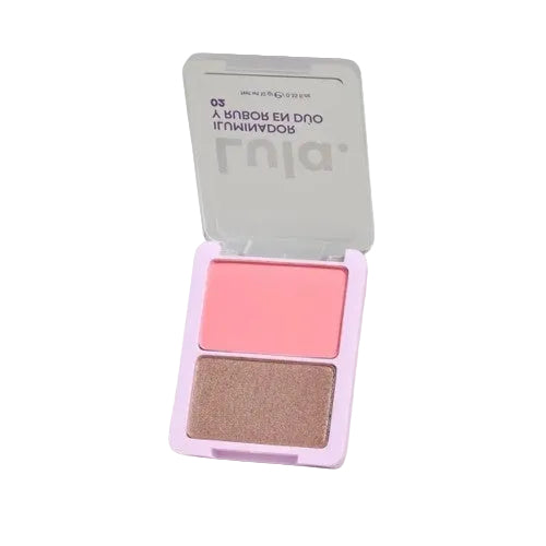 ILUMINADOR Y RUBOR EN DUO LULA TONO 02