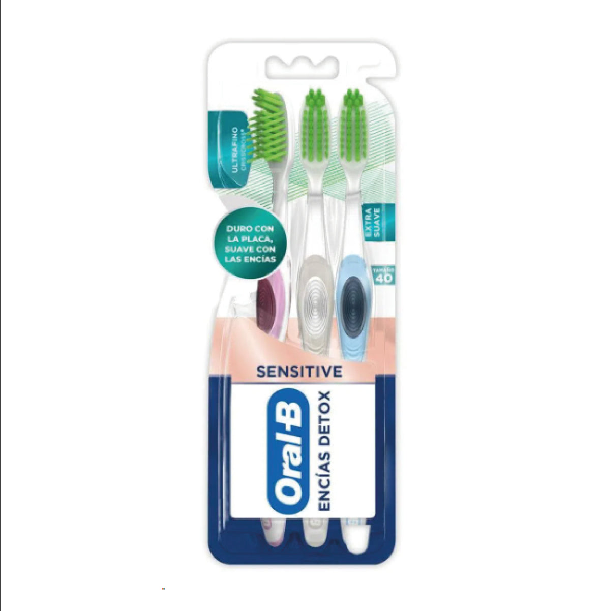 CEPI ORAL B X 3 SESITIVE EXTRA SUAVE