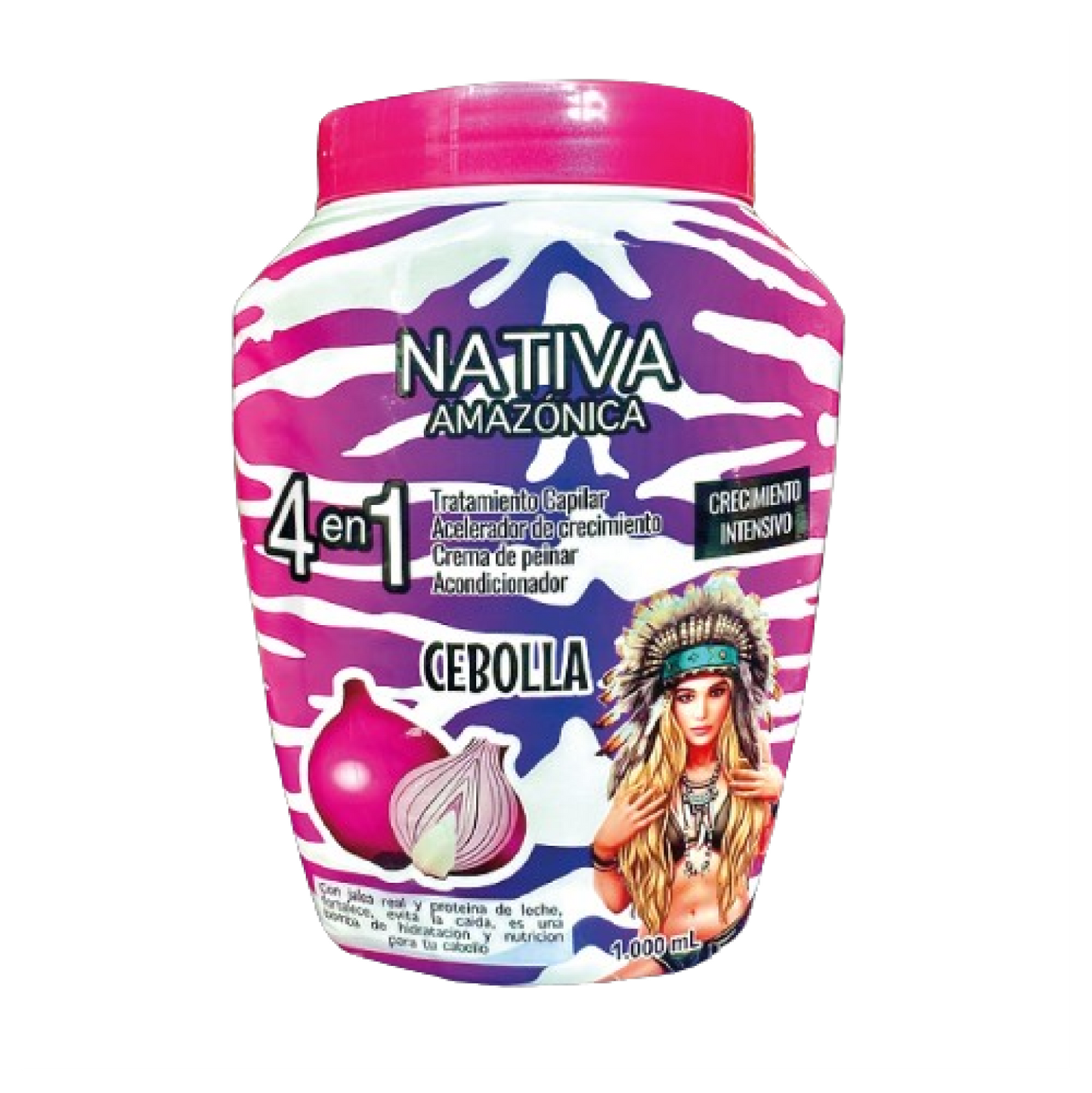 TRATAMIENTO CAPILAR NATIVA 4 EN 1 CEBOLLA X 1000 ml