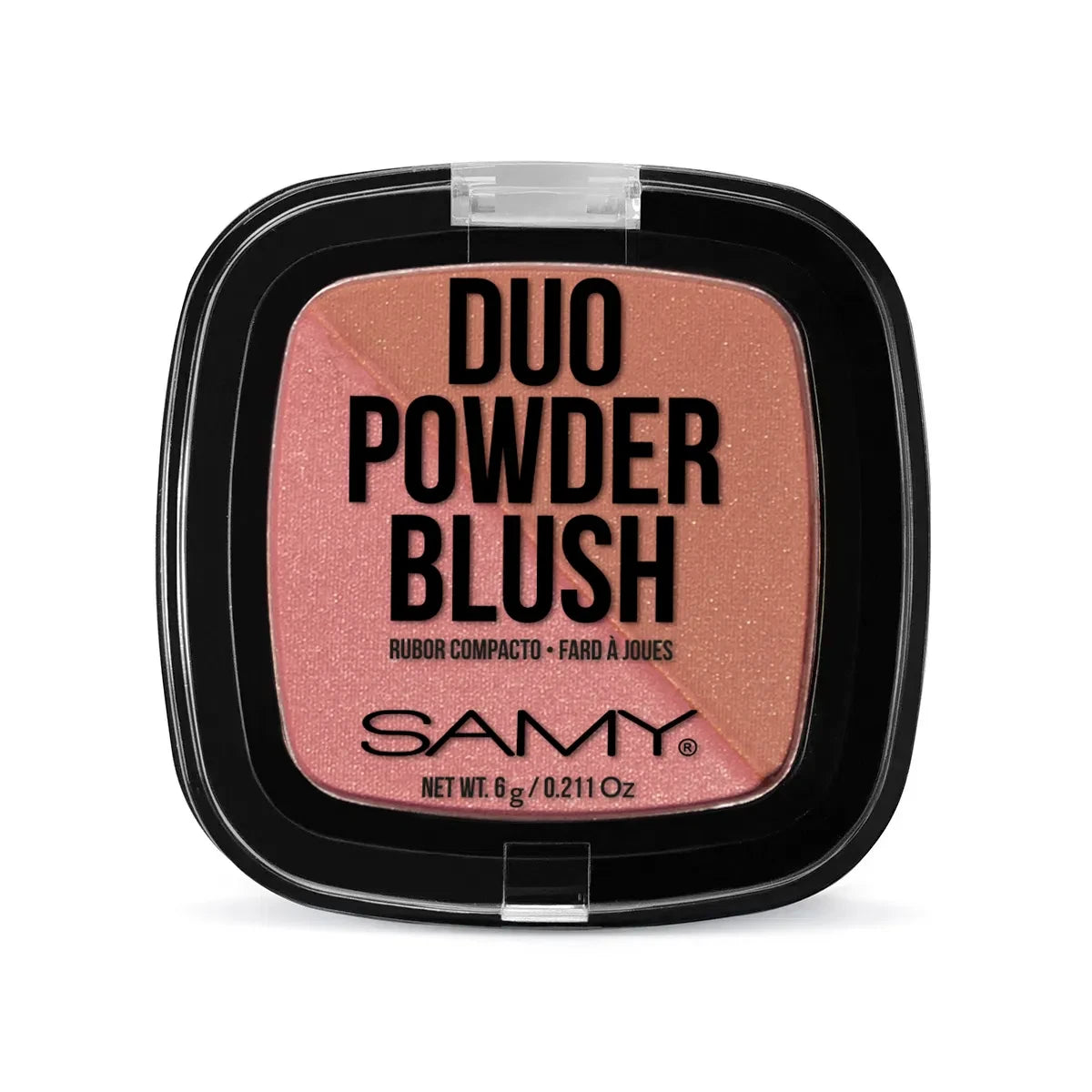 RUBOR DUO SAMY 01 ROSE BROWN - ROSA MARRON