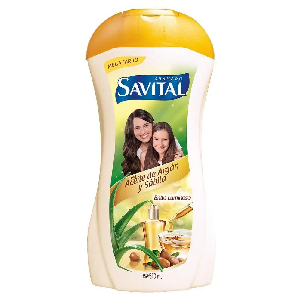 SHAMPOO SAVITAL ACEITE DE ARGÁN X 510 ML