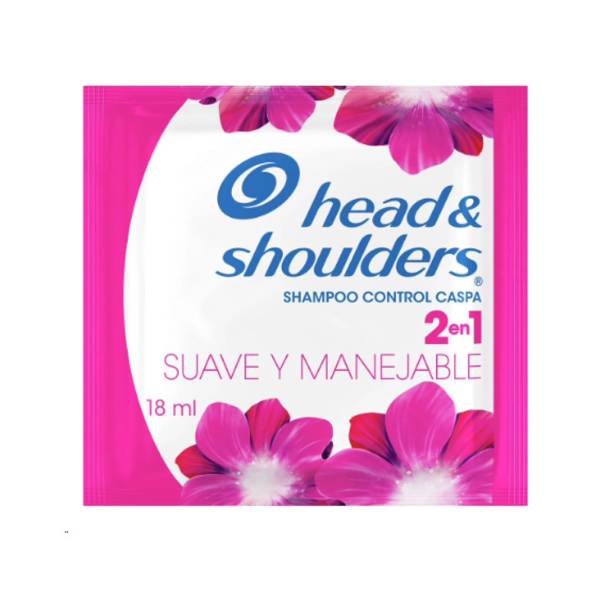 SHAMPOO HEADE SHOULDERS DISPLEY SUAVE Y MANEJABLE 24 UN X 18 ML