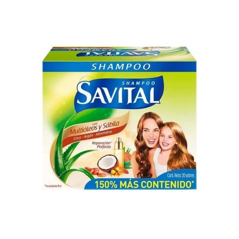 ACONDICIONADOR SAVITAL X 20 MULTIOLEOS