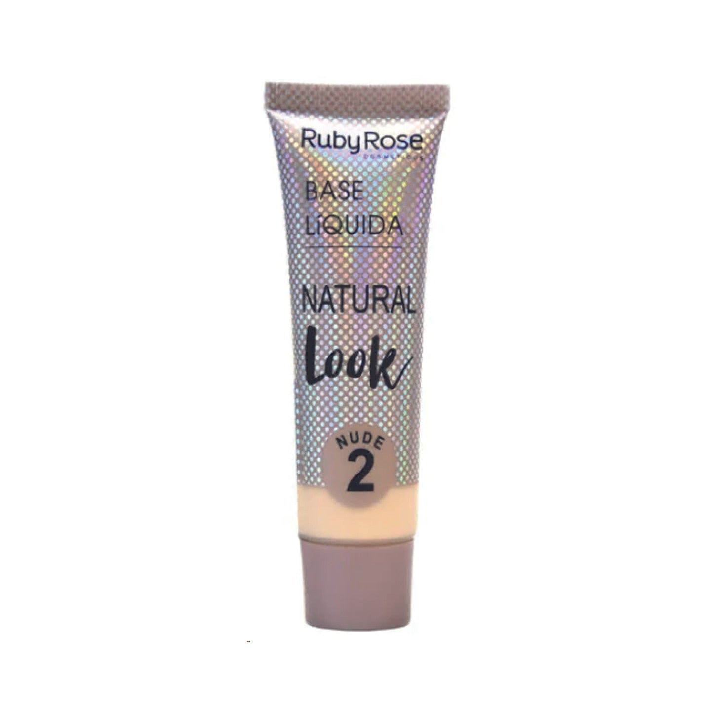 BASE LIQUIDA NUDE 2 RUBY ROSE NATURAL LOOK HB-8052