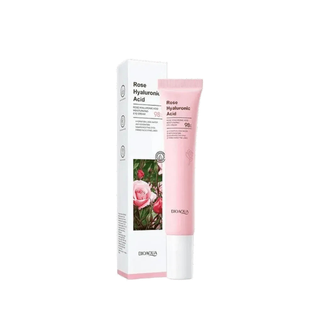 CONTORNO DE OJOS ACIDO HIALURONICO ROSAS BIOAQUA BQY80038 X 20 G