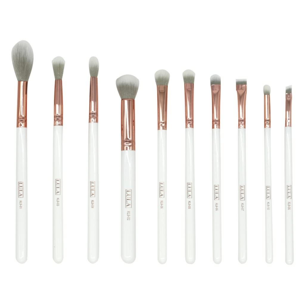 KIT DE BROCHA SUNSHINE - LULA* PARA OJOS X 10 - KL9