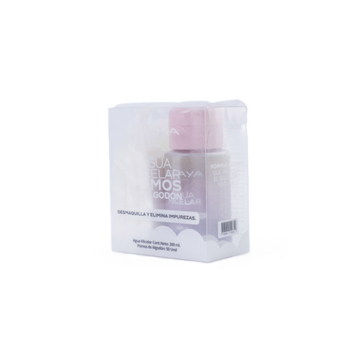 AGUA MICELAR + POMOS ELAYA ESC007