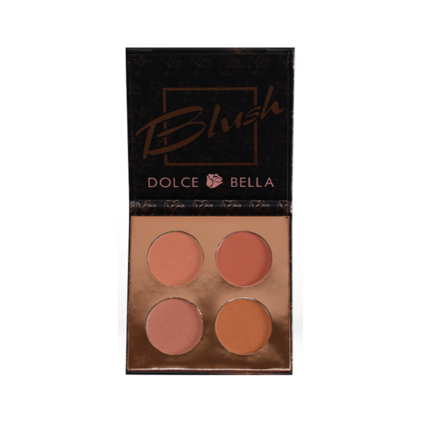 PALETA DE RUBORES X 4 DOLCE BELLA TONO 3