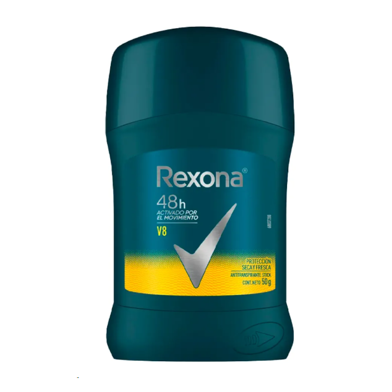 DESODORANTE REXONA BARRA MEN V8 x50