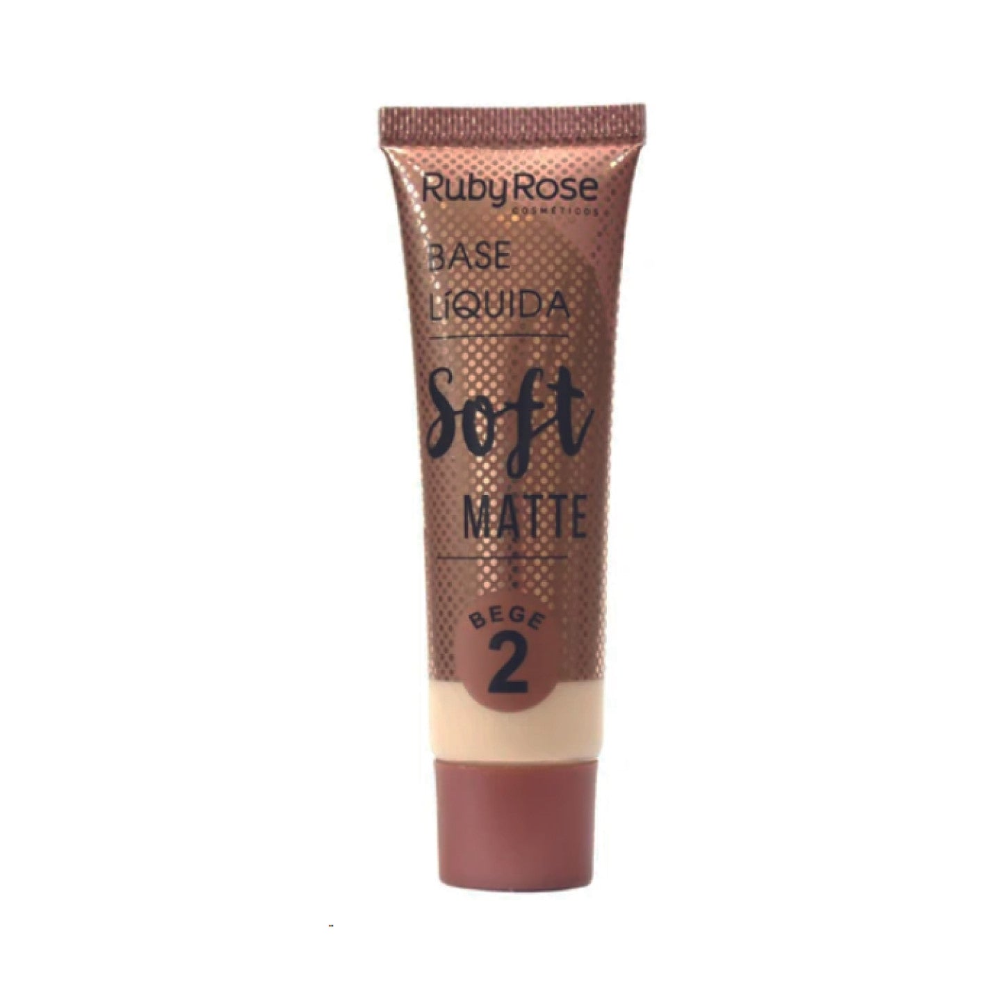 BASE LIQUIDA BEIGE 2 RUBY ROSE SOFT MATTE HB-8054