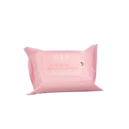 TOALLITAS DESMAQUILLADORA LULA ROSAS Y ALOE