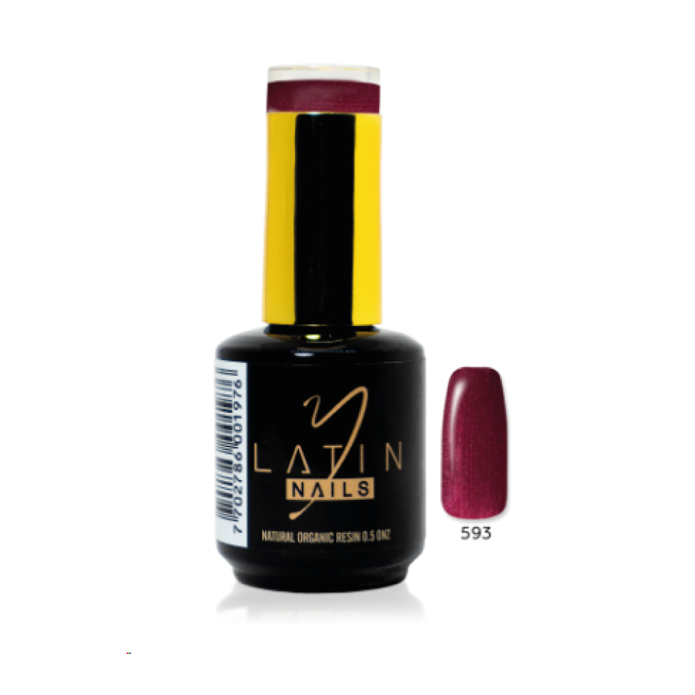 ESMALTE 593 LATIN SEMI PERMANENTE X 15 ml