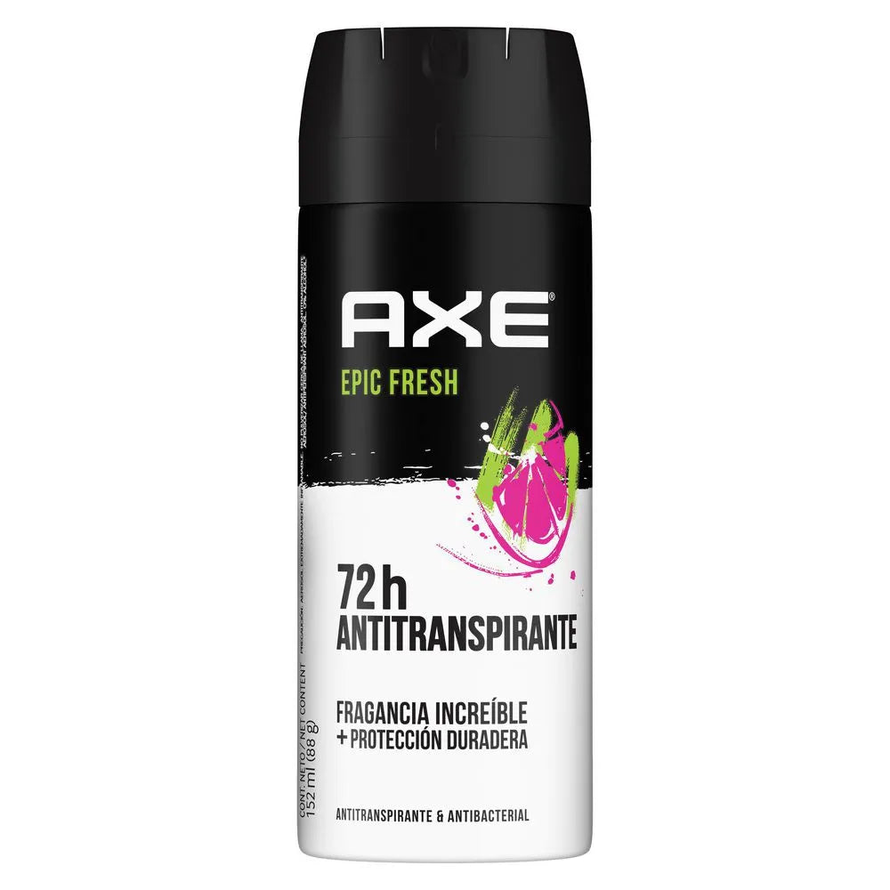 DES AXE AEROSOL SECO EPIC FRESH X 150 ml