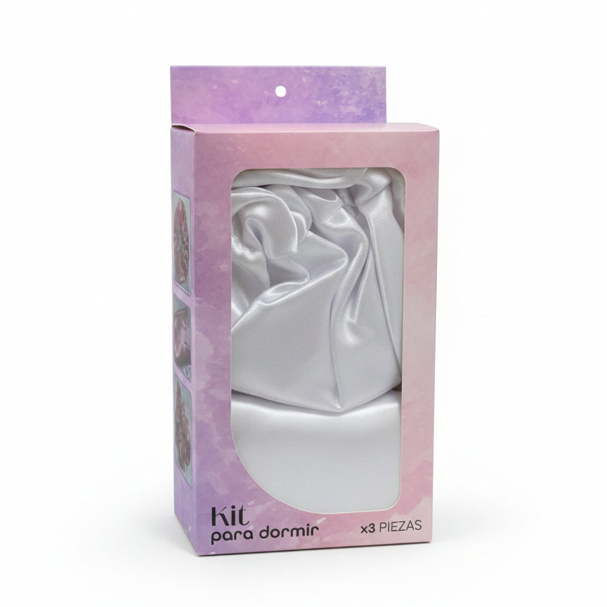 GORRO SATIN EN KIT X 3