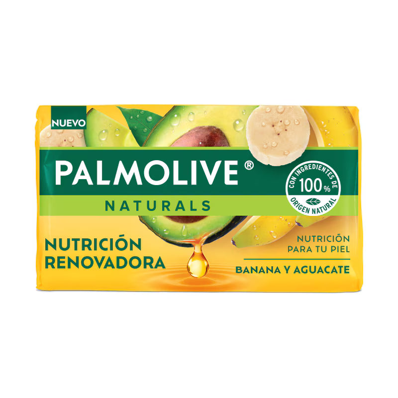 JABON PALMOLIVE X 130 g BANANO Y AGUACATE