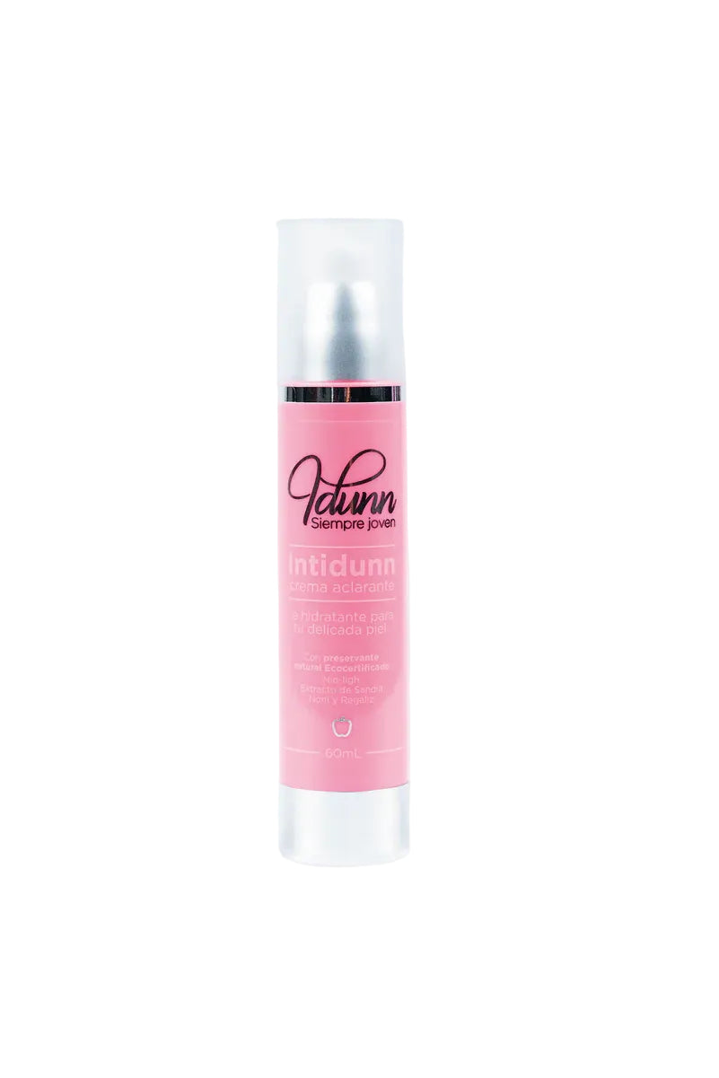 CREMA ACLARANTE E HIDRATANTE IDUNN X 60 ml