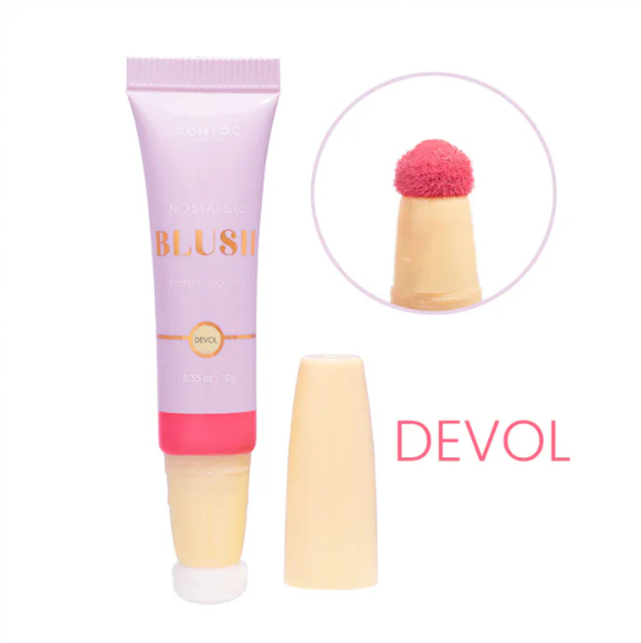 RUBOR LIQUIDO MONTOC NOSTALGIC X 10 DEVOL