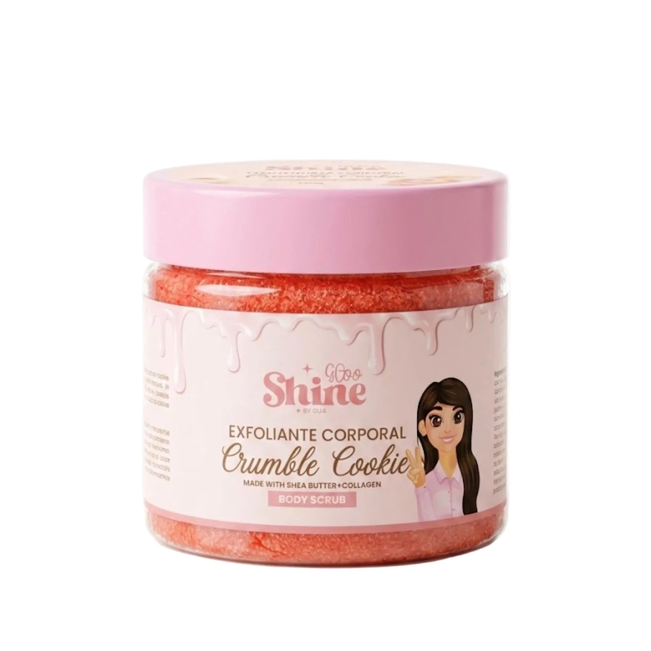 EXFOLIANTE CORPORAL GLOW SHINE* X 200 ml - CRUMBLE COOKIES