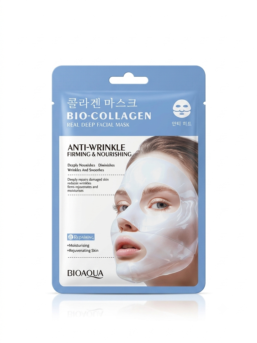 MASCARILLA DE VELO BIOAQUA BIO-COLLAGEN BQY01916 B*