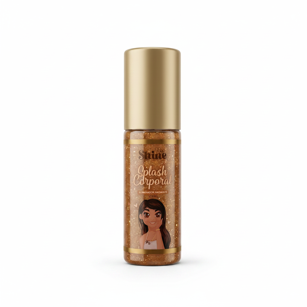SPLASH CORPORAL GLOW SHINE* X 100 ml - DORADO