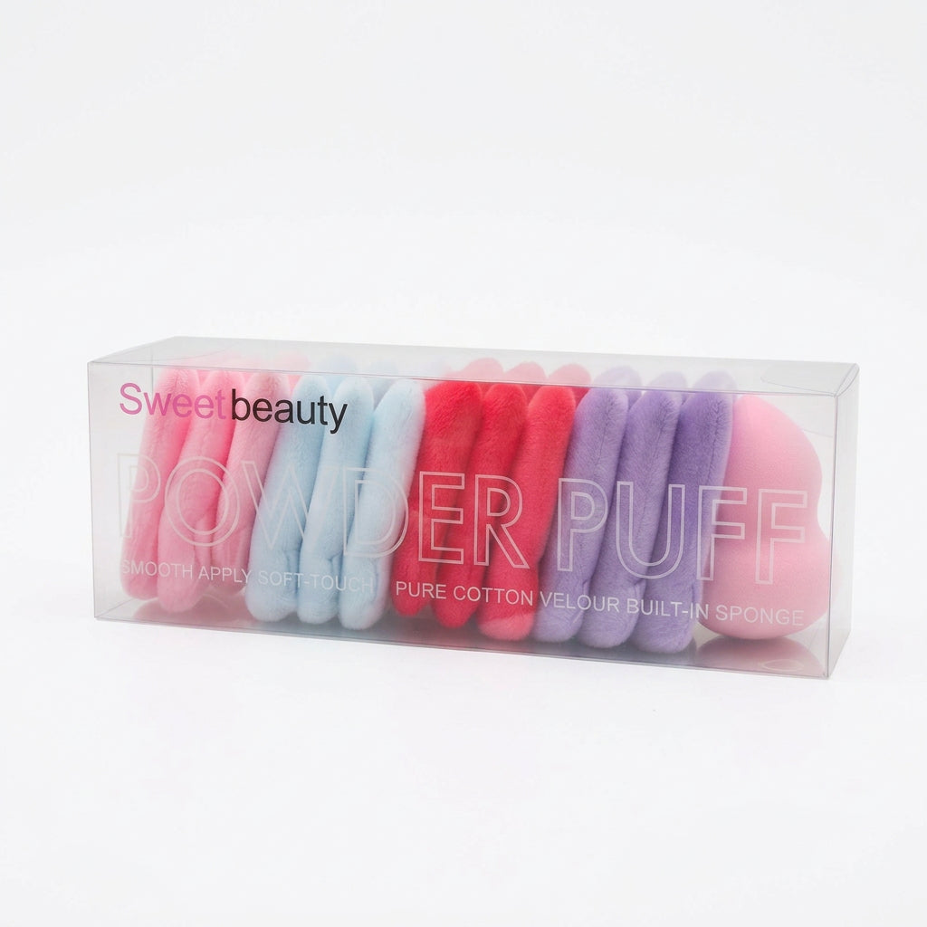 KIT POLVERAS + POMO SWEET BEAUTY X 13 FP-3398