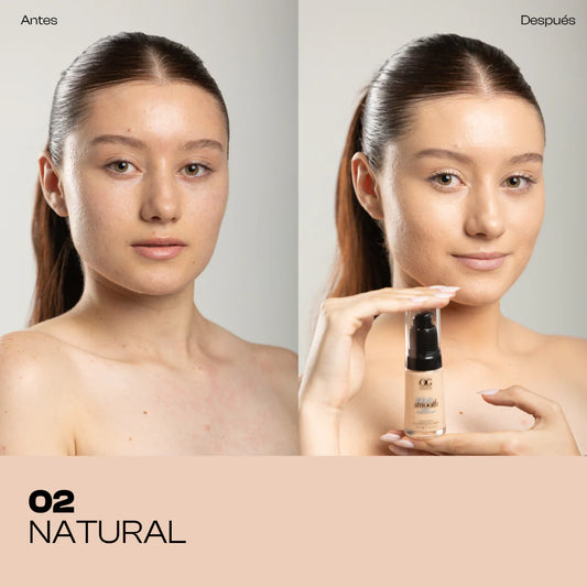 BASE OG AQUA SMOOTH X 30 ml FS5209 TONO 02 NATURAL