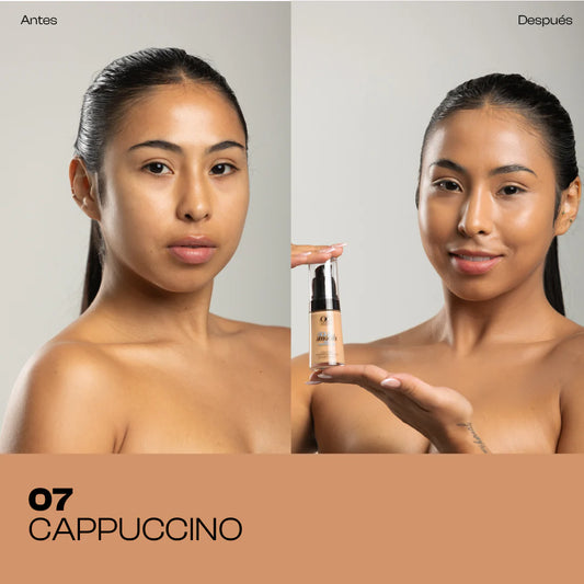 BASE OG AQUA SMOOTH X 30 ml FS5209 TONO 07 CAPUCCINO