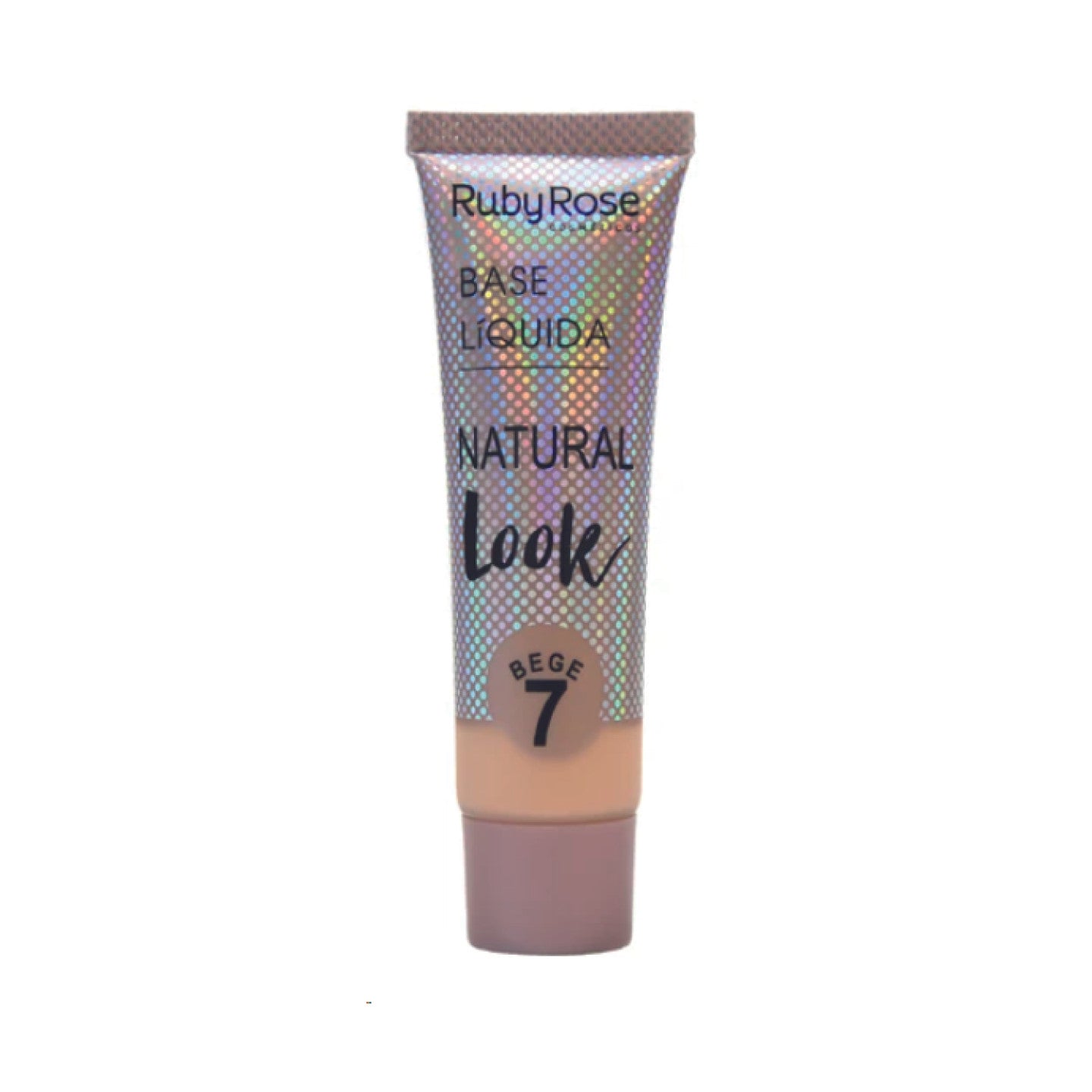 BASE LIQUIDA BEIGE 7 RUBY ROSE NATURAL LOOK HB-8060
