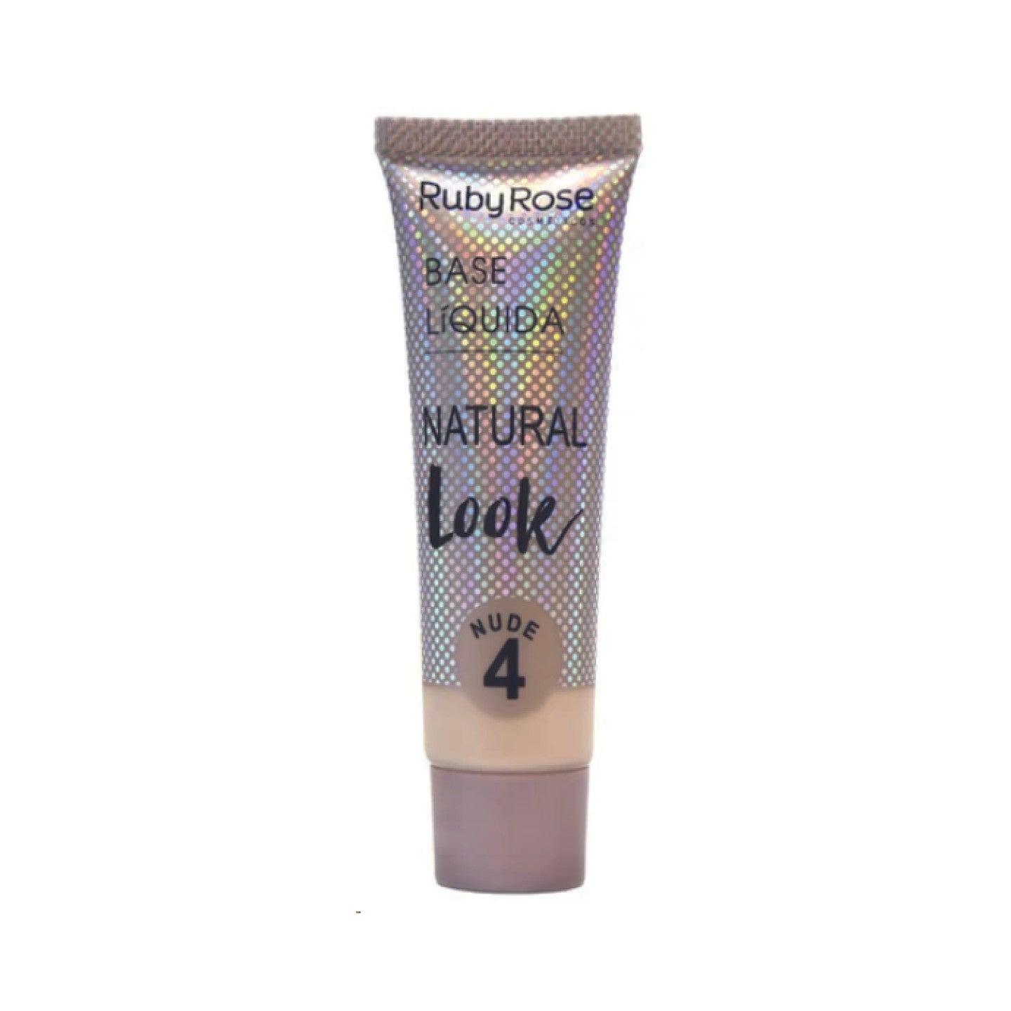 BASE LIQUIDA NUDE 4 RUBY ROSE NATURAL LOOK HB-8054
