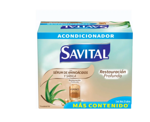 ACONDICIONADOR SAVITAL X 20 SERUM DE AMINOACIDOS