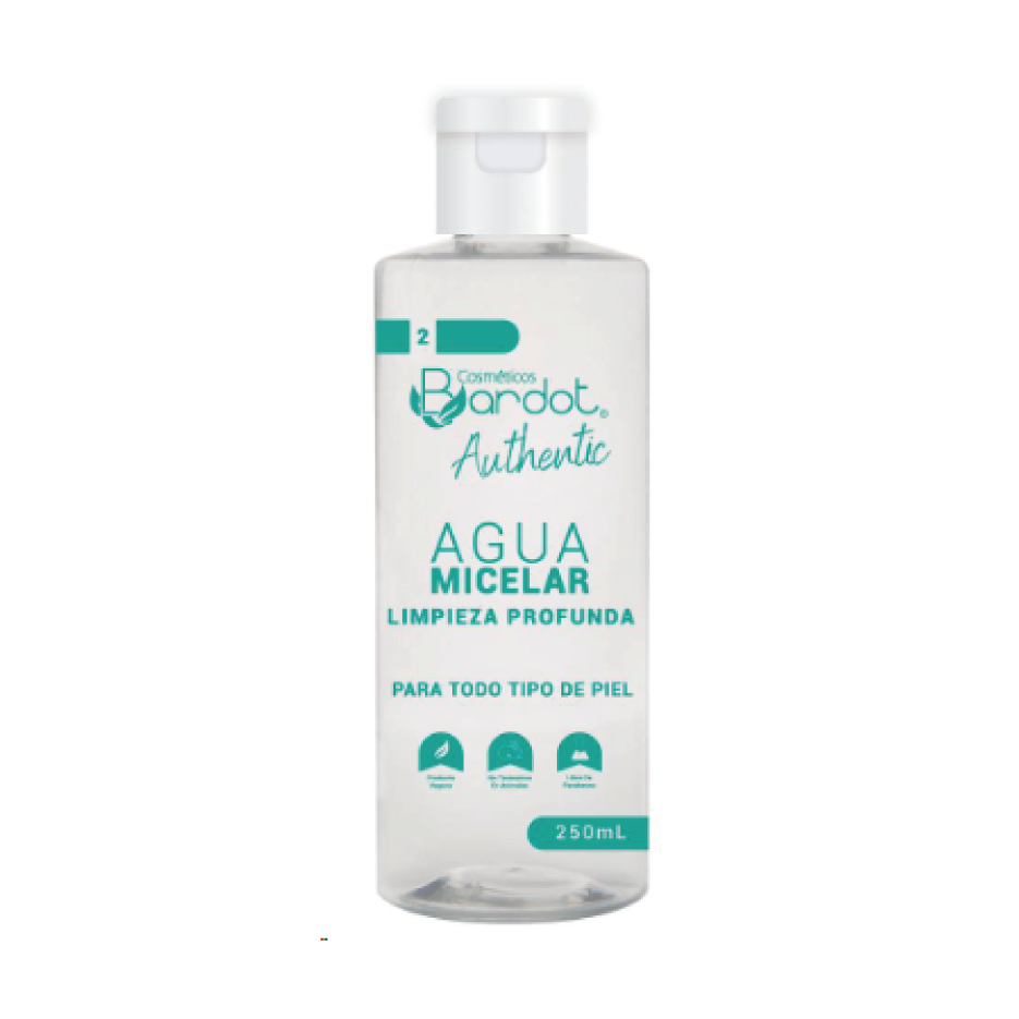 AGUA MISCELAR BARDOT X 250 ML