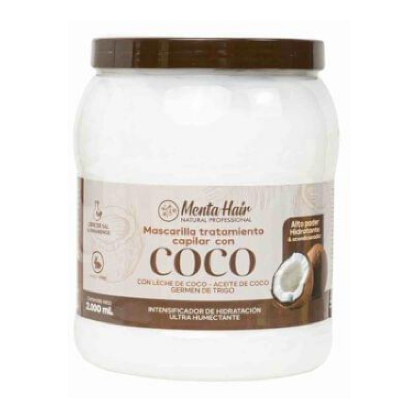 TRAT MENTA HAIR DE COCO X 2000 ml