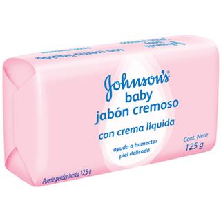 JABON JOHNSONS BEBE X 125 ROSADO UNIDAD